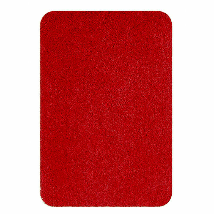 Коврик для ванной Spirella Highland, 60x90см, полиэстер/микрофибра, красный 1013073