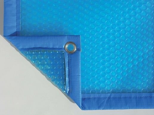 Пузырьковое плавающее покрытие для круглого бассейна 3,5м, 400 микрон, цвет синий