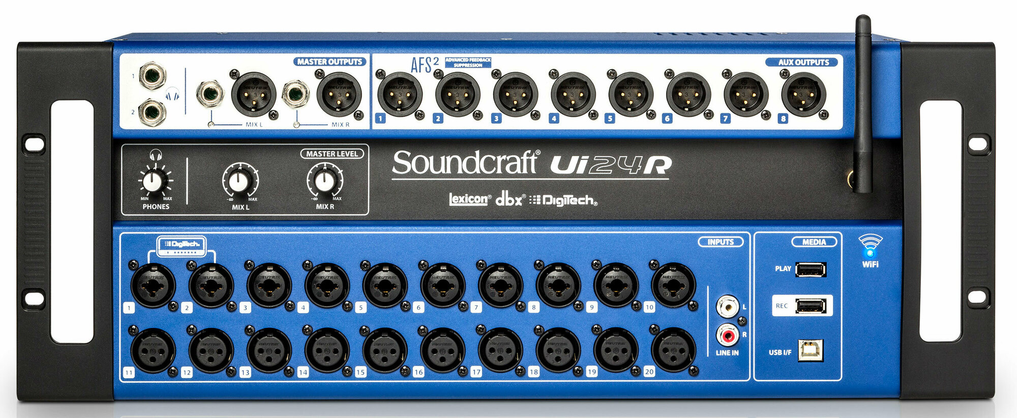 Рэковый микшер Soundcraft Ui-24R