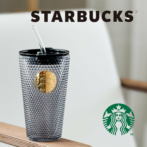 Стакан Starbucks Limited Edition 600 мл с трубочкой и крышкой 2550₽