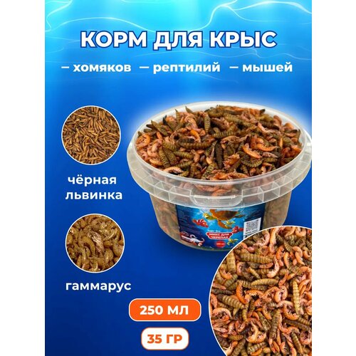 Корм для крыс лакомство хомяков мышей 250мл