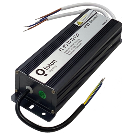 Блок питания Foton Lighting FOTON FL-PS TP12150 Pout=150Вт Uout=12В Uin=175-240В IP67 210x69x43mm 1300г
