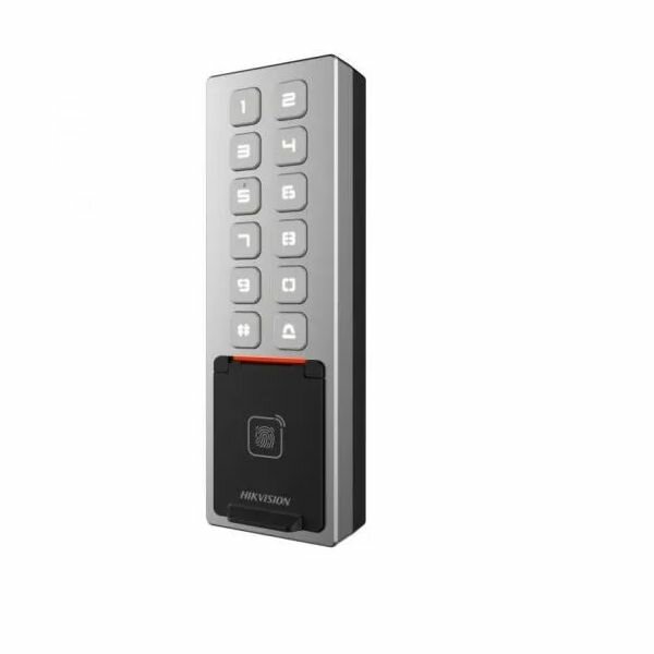 Терминал доступа HIKVISION DS-K1T805EBFWX со встроенным считывателем Em-marine и отпечатков пальцев