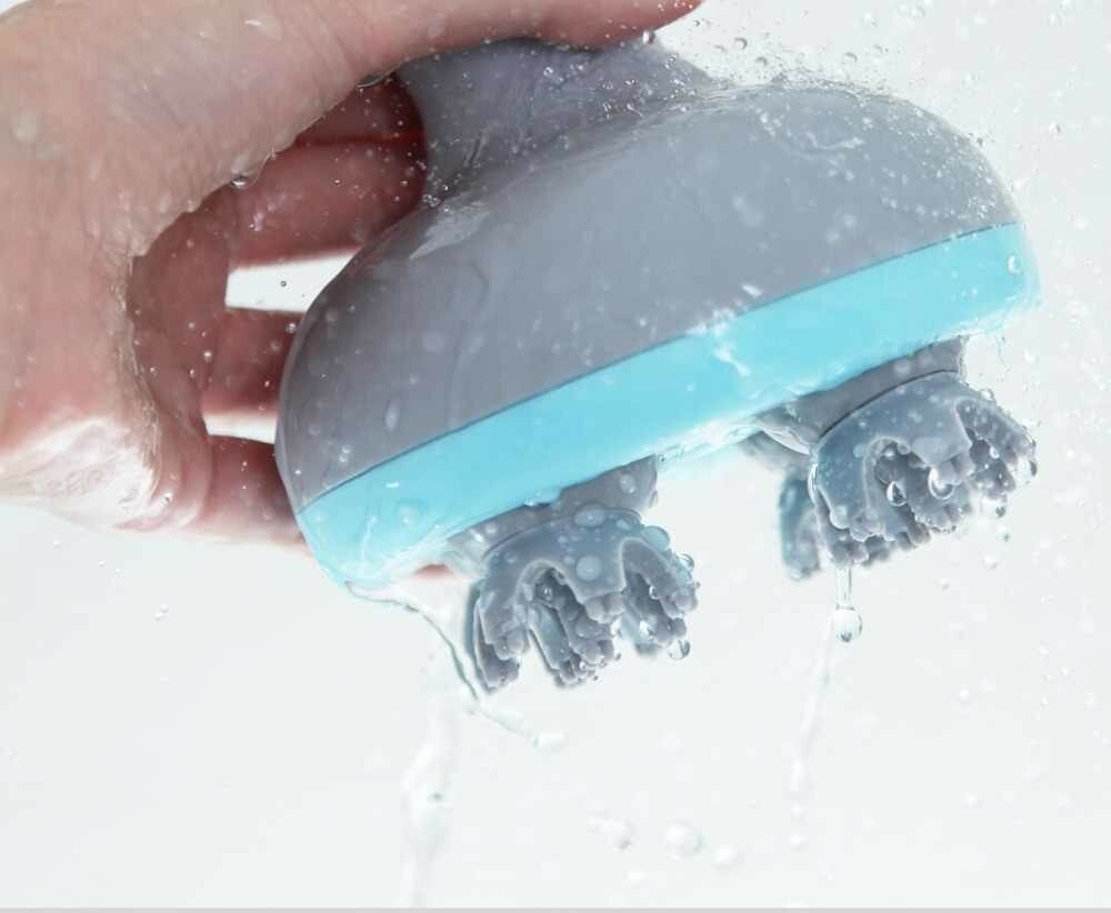 Вибромассажер ручной Xiaomi Mini Head Massage M2 серый — фото 1