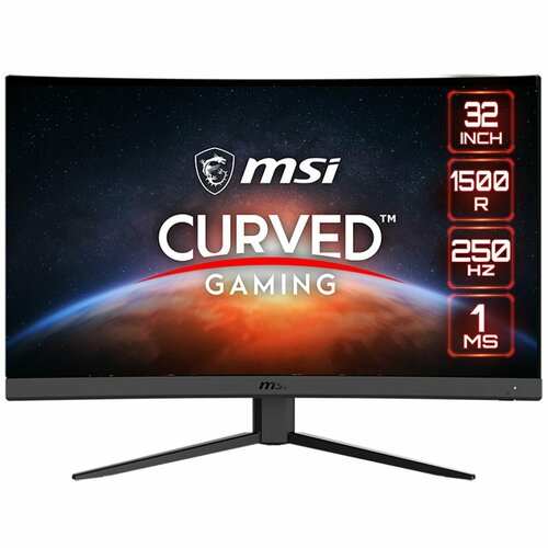 Монитор MSI G32C4X 32 1920x1080 VA WLED частота 250 Гц черный изогнутый 29010₽