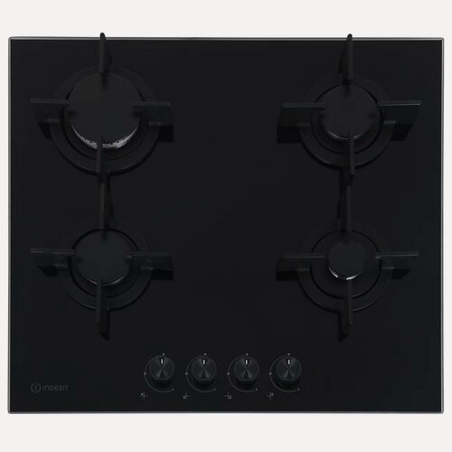 Изображение товара Встраиваемая варочная поверхность Indesit INGT 61 IC/BK 7 кВт, газовая