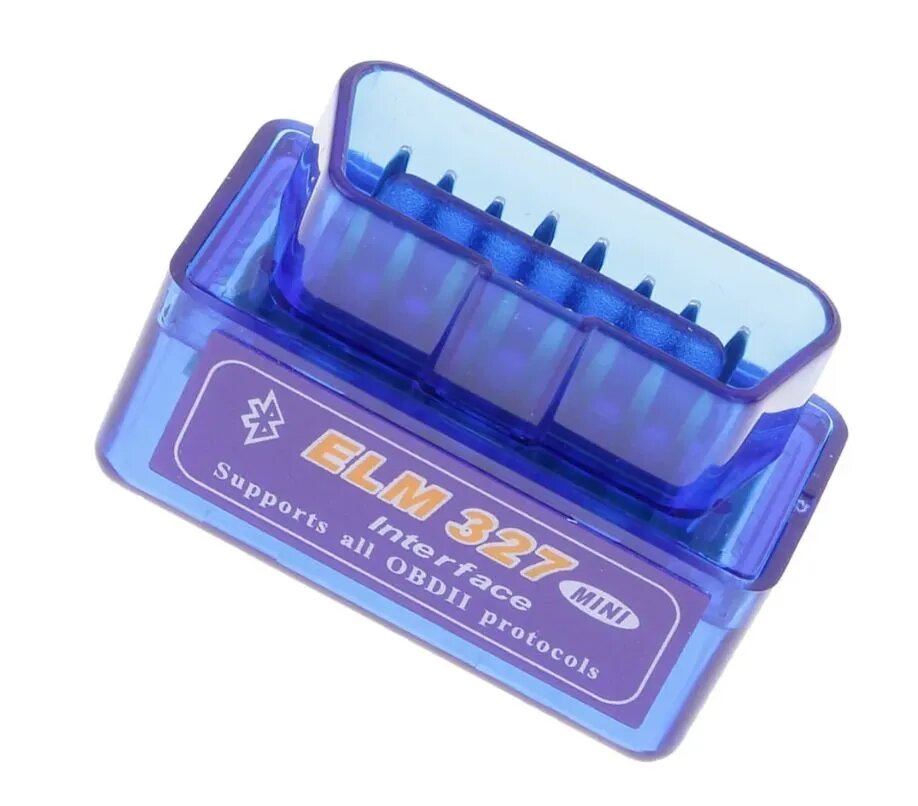 Автосканер диагностический ELM 327 OBD 2 v1, автомобильный сканер ошибок и параметров датчиков BM