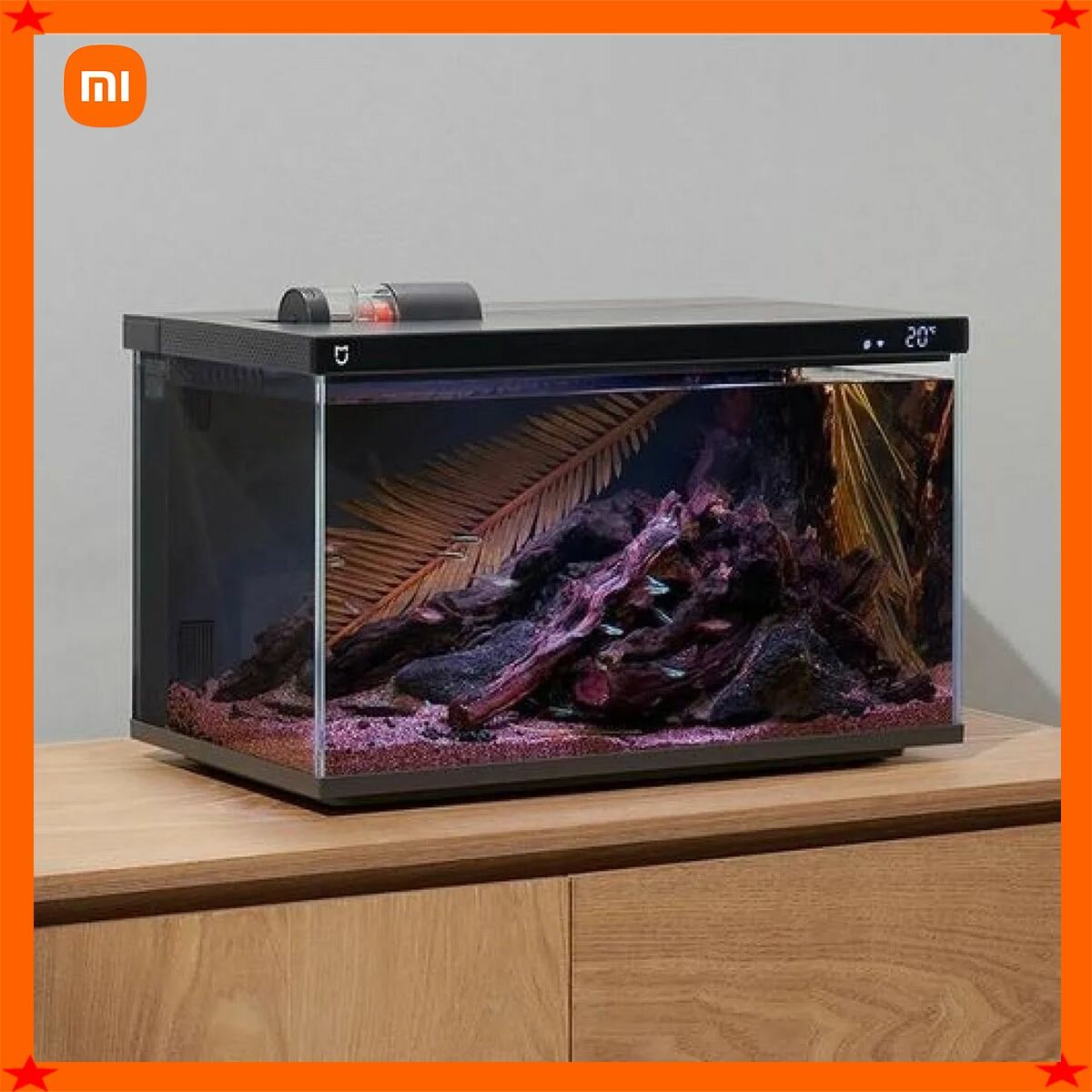 Умный аквариум Xiaomi Mijia Smart Fish Tank Black (MYG100)