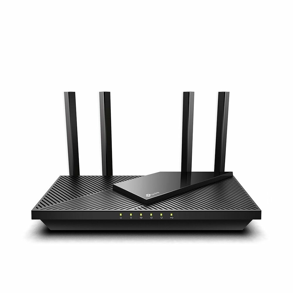 Wi-Fi Роутер TP-Link Archer AX55 гигабитный, AX3000, 5xRJ45 1Гбит/с, 1xUSB, двухдиапазонный, с поддержкой Mesh
