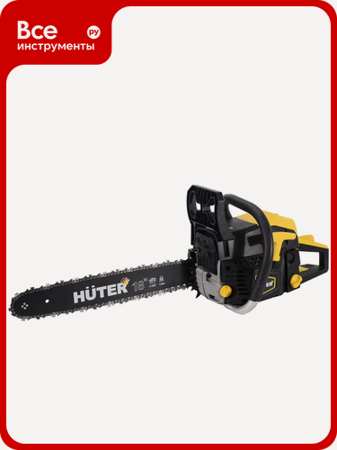 Изображение товара Бензопила Huter BS-52M 70/6/9, двухтактный двигатель, виброзащита, полупрофессиональная модель для распила веток