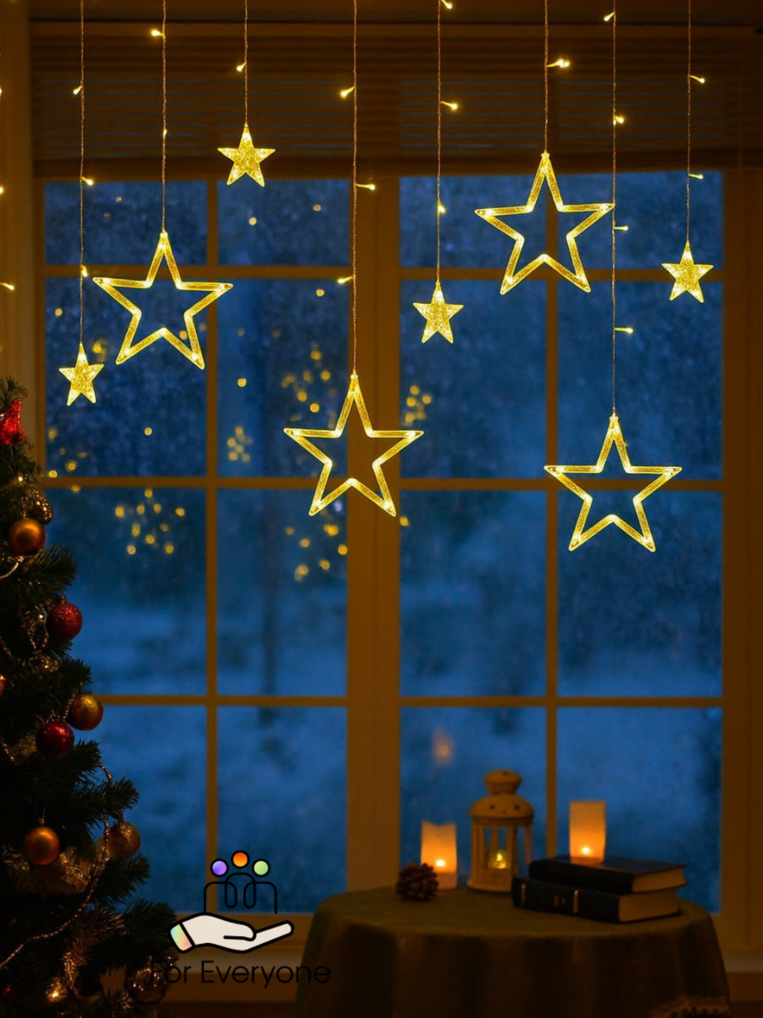 Светодиодная гирлянда занавес 