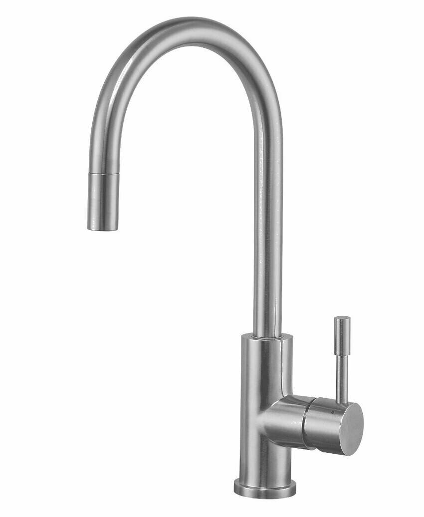 Смеситель Seaman Eco Venice SSN-1371P SS (Steel satin) - Нержавеющая сталь сатин Long