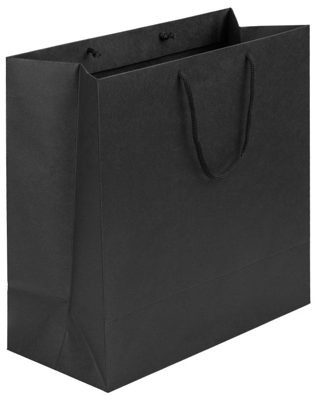 Пакет подарочный бумажный Porta, большой, черный, 35х35х16см,13223.30