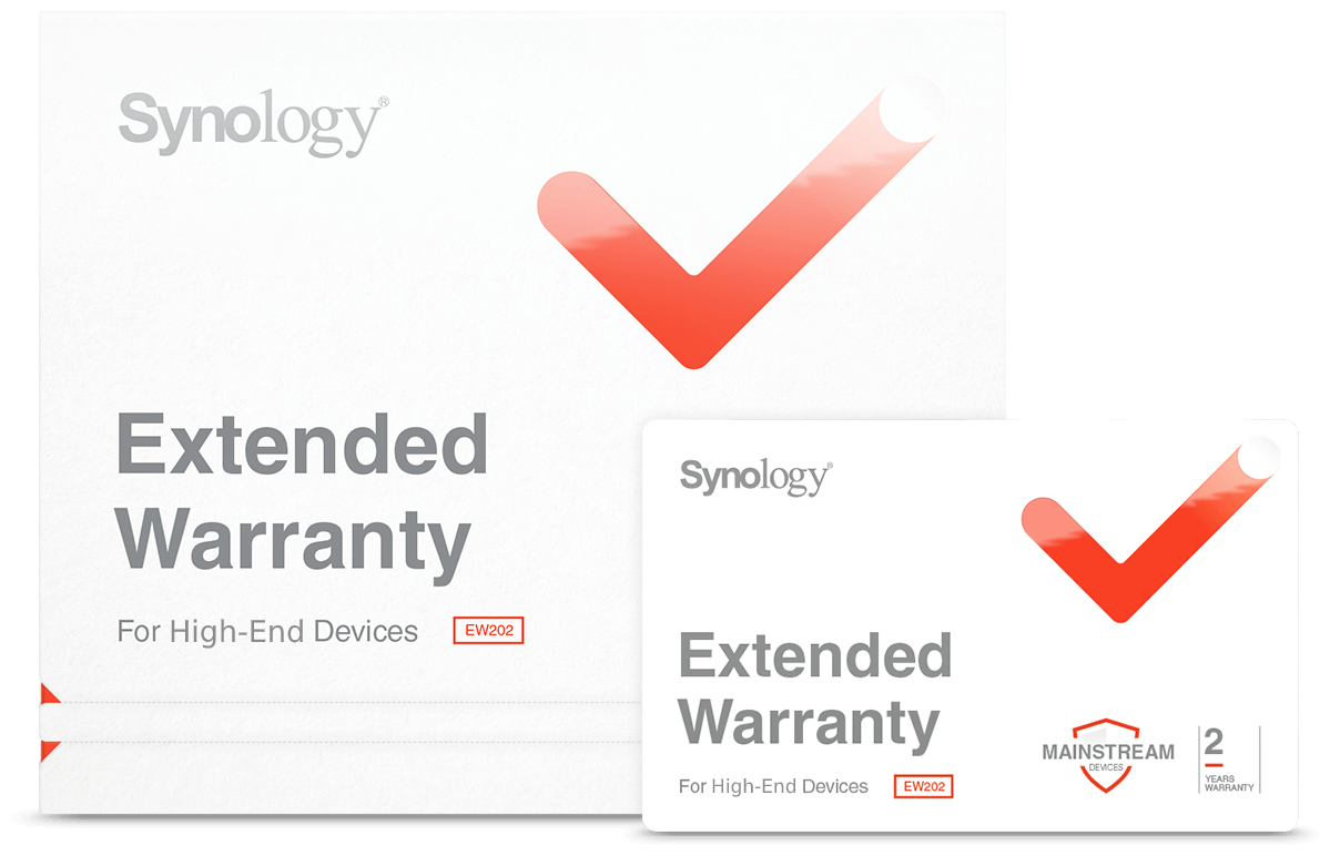 Опция к системам хранения данных Storage Warranty EXT EW202 Synology EW202 .