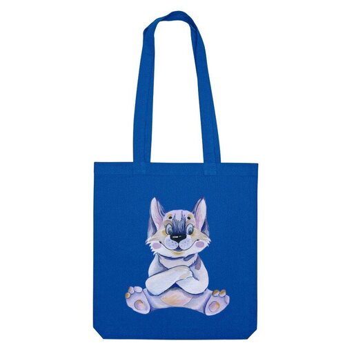 фото Сумка шоппер us basic, синий