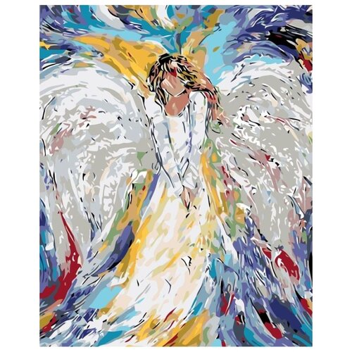 Картина по номерам Беспечный ангел, 40x50 см картина по номерам девочка ангел 40x50 см