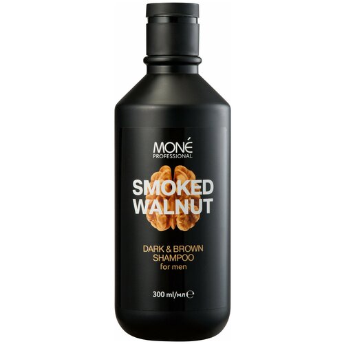 MONE PROFESSIONAL Smoked Walnut Shampoo Шампунь для мужчин с экстрактом грецкого ореха, 300 мл