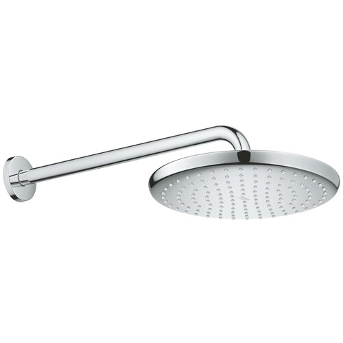 Верхний душ с кронштейном GROHE Tempesta 250 26663000 хром