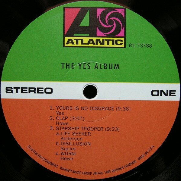Yes The Yes Album Виниловая пластинка Warner Music - фото №5