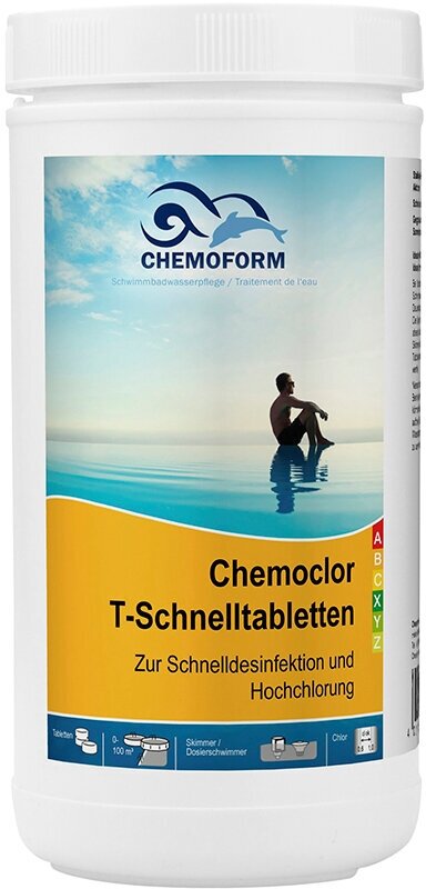 Средство дезинфекции Chemoform Кемохлор-Т-быстрорастворимые таблетки 1kg 0504101