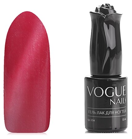 Vogue Nails, Гель-лак Кошачий глаз, Пылающий рубин