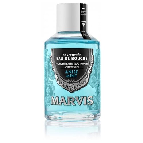 Marvis Mouthwash Anise Mint - Ополаскиватель концентрат для полости рта Анис 120 мл