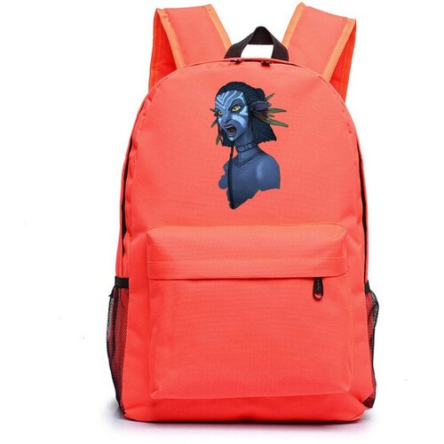Рюкзак Аватар Нейтири (Avatar) оранжевый №1 рюкзак аватар avatar оранжевый 1