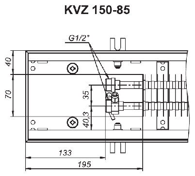 Встраиваемый конвектор Techno Power KVZ 150-85-600 - фотография № 6