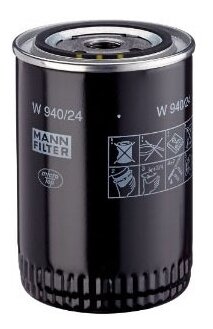 Масляный фильтр MANN-FILTER W 940/24