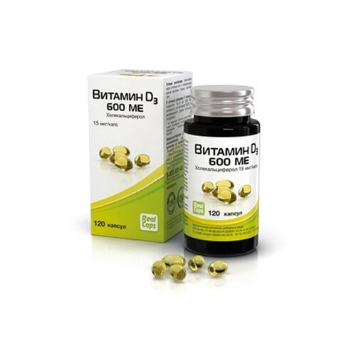 Витамин D3 (холекальциферол) капс., 2000 ME, 30 шт.