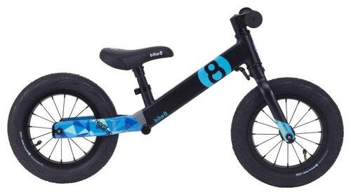 Беговел детский Bike8 - Suspension - Standart (Black-Blue)