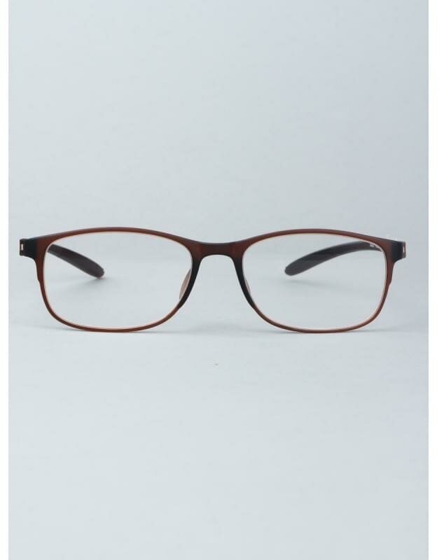 Готовые очки Farsi 7002 коричневые +2.50
