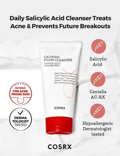 Пенка для умывания успокаивающая COSRX AC Collection Calming Foam Cleanser 150мл - фото №10