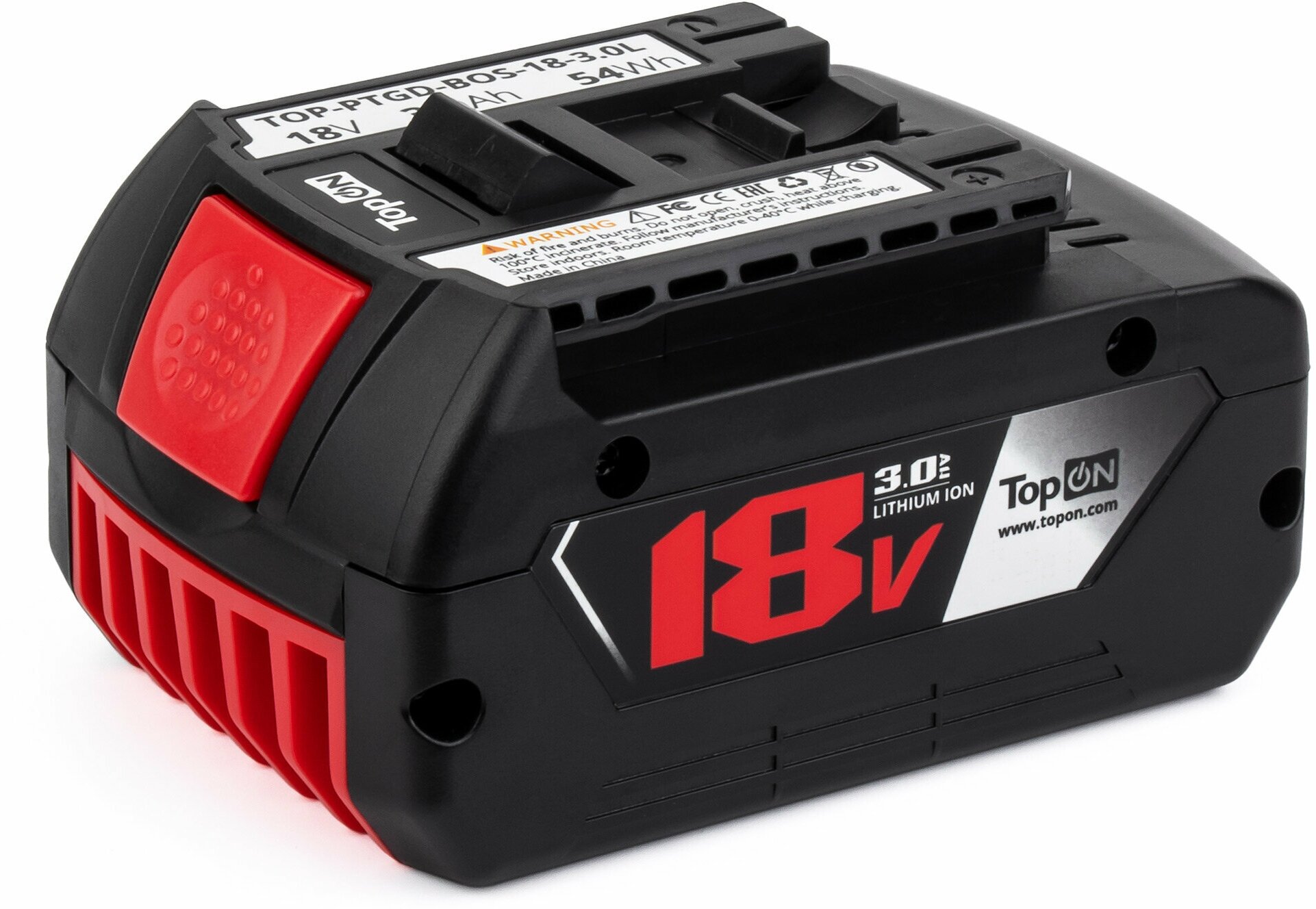 Аккумулятор для Bosch 18V 3.0Ah (Li-Ion) LED PN: 2 607 336 170
