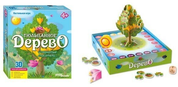 Игра 76553 3D "Тюльпанное дерево"