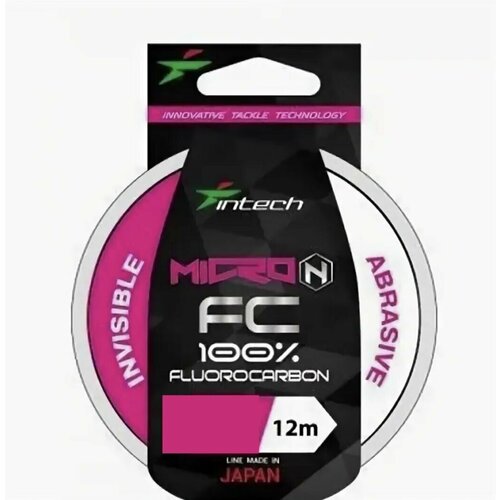 Флюорокарбон Intech Micron FC 12м 0.13mm (1.19kg / 2.6lb)