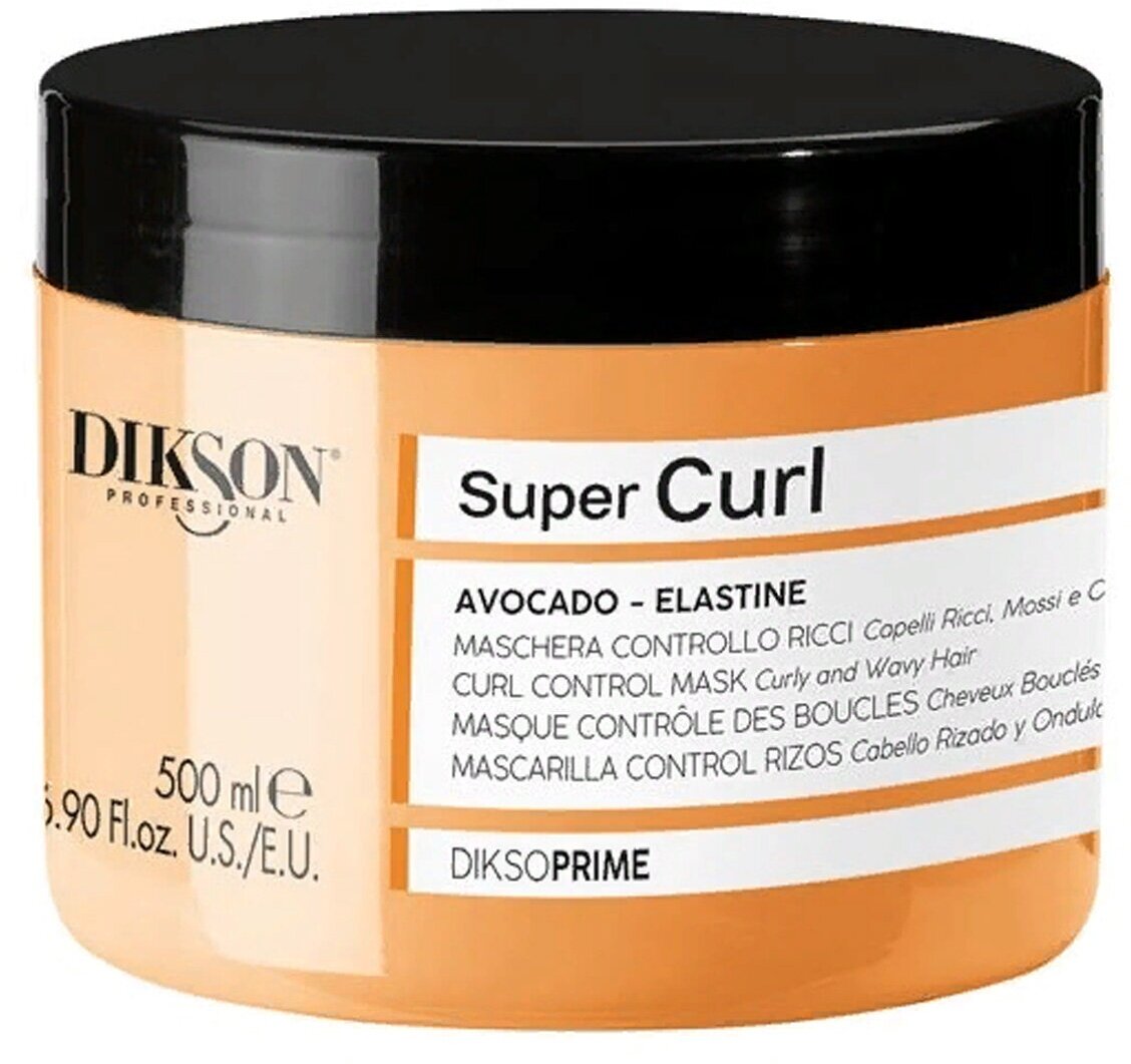 Маска DIKSON с маслом авокадо для кудрявых и волнистых волос Curl Control Mask, 500 мл - фотография № 1