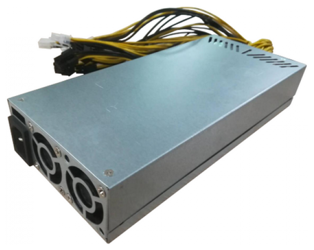 Блок питания 2.4кВт 1U R-Senda SD-2400W-BTC-1, 40 мм, 80 Plus Platinum (SD-2400W-BTC-1 16AWG)