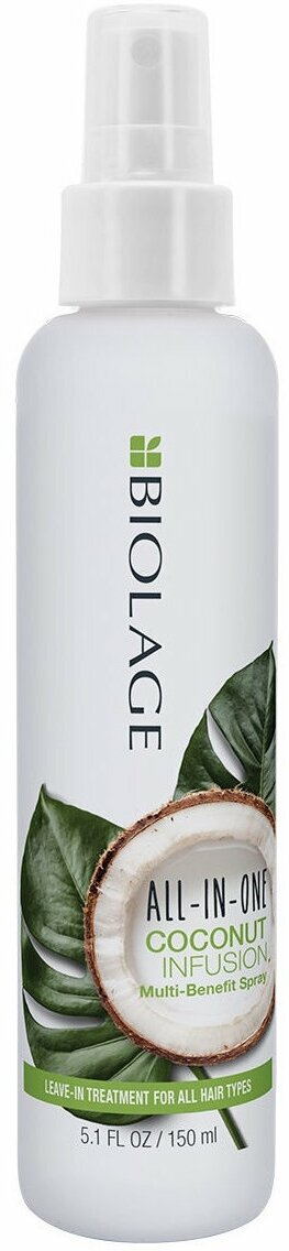 BIOLAGE Biolage All-in-one Спрей-уход для волос мультифункциональный Кокосовый, 150 мл