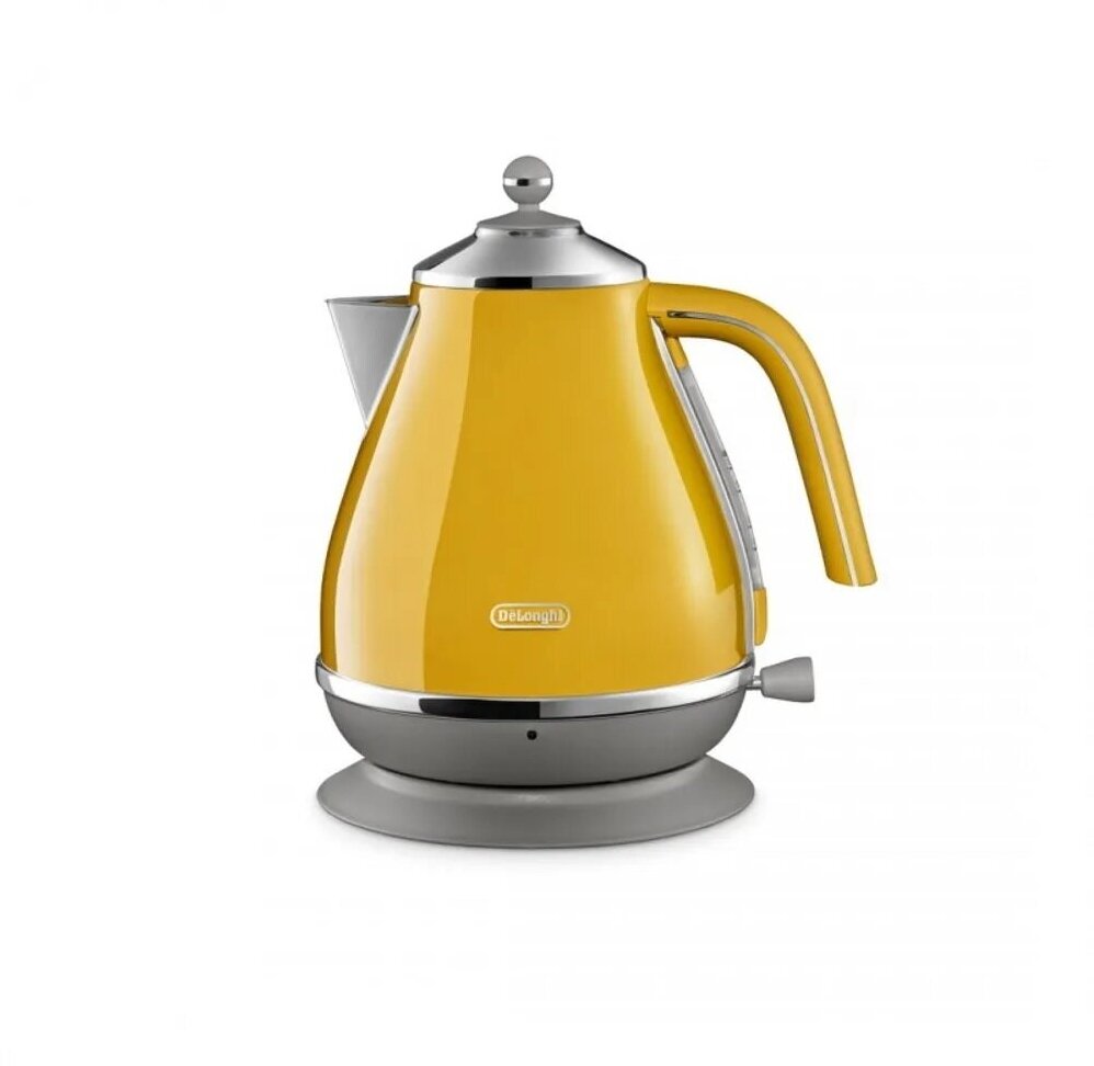 Электрический чайник DeLonghi KBOC2001. Y желтый