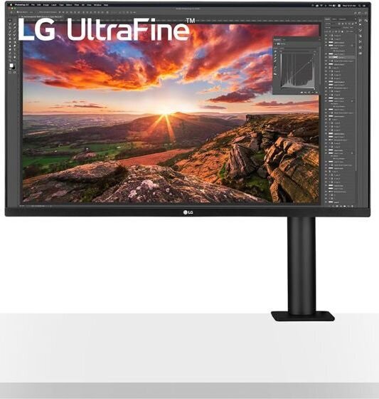 Монитор LG 31.5" 32UN880-B черный IPS LED 16:9 HDMI M/M матовая HAS Piv 350cd 178гр/178гр 3840x2160 60Hz DP 4K USB