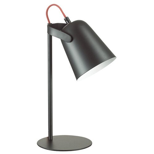 фото Лампа настольная lumion "kenny", e14, 4 вт, 220 в, цвет: черный