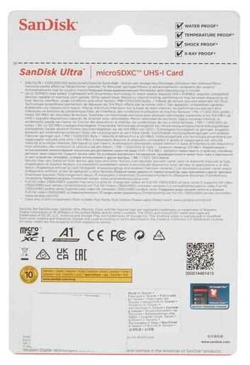 Карта памяти MicroSD SanDisk - фото №5