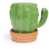 Кружка с блюдцем Cactus 450мл - изображение