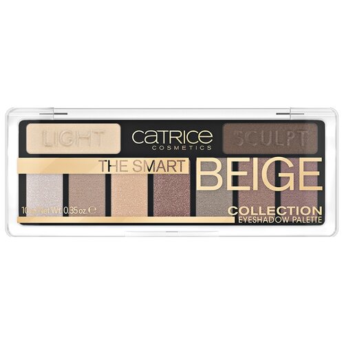 CATRICE Палетка теней для век The Smart Beige Collection 010 Nude But Not Naked