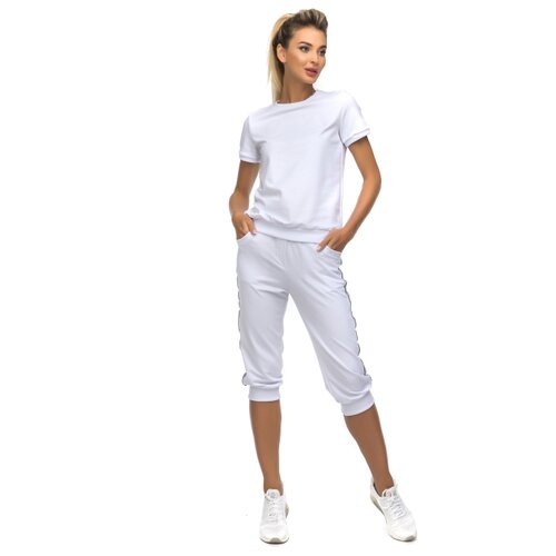 фото Костюм drive (pm france 1803-1) размер xs (42), белый peche monnaie