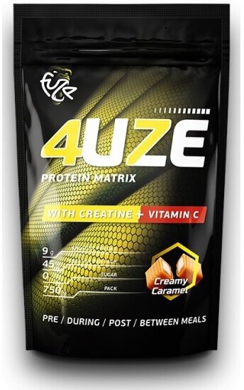 Мультикомпонентный протеин Fuze PureProtein + BCAA Сливочная карамель 750г