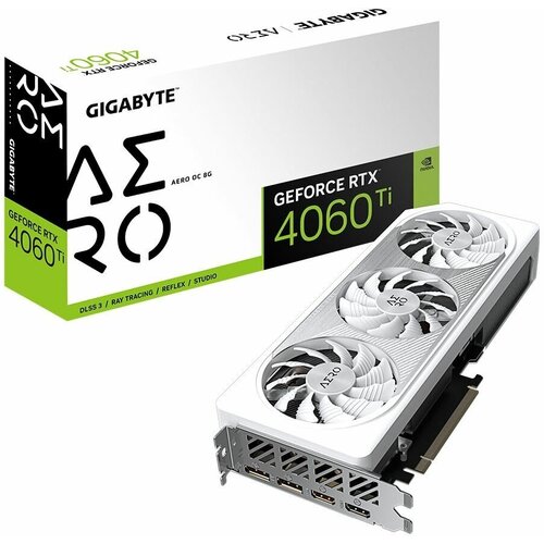 Видеокарта Gigabyte RTX4060Ti AERO OC 8GB