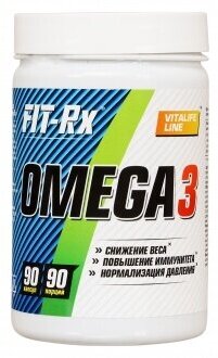 FIT-Rx Omega 3 капс., 200 г, 90 шт.