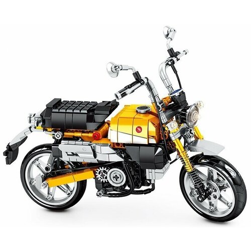 Конструктор Sembo Block Мопед Honda Monkey 701605 / 651 деталь зажим для руля мотоцикла с винтовой ручкой и болтом для honda z50 z50j monkey dax ct70 z50r 50 аксессуары